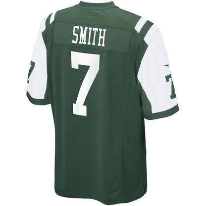 New York Jets Geno Smith Game Green Football Jersey product image