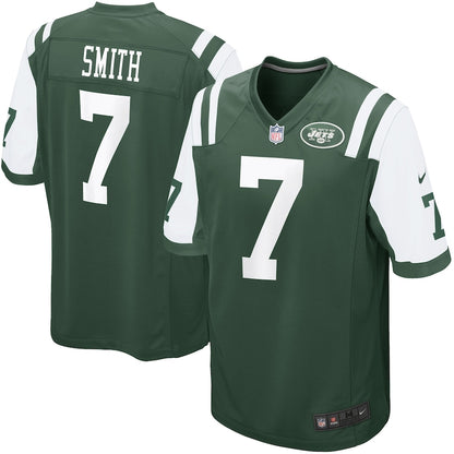 New York Jets Geno Smith Game Green Football Jersey product image