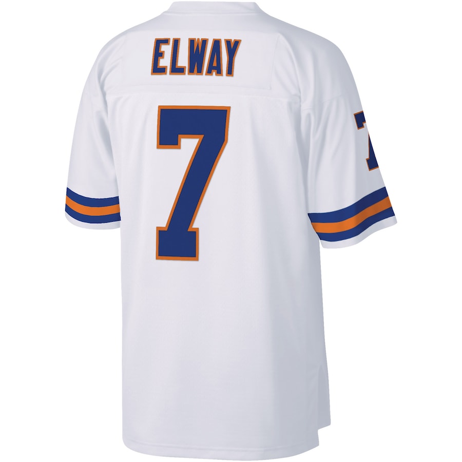 Denver Broncos John Elway Legacy White Football Jersey product image