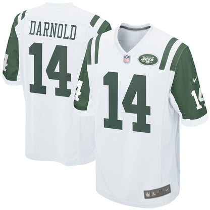 New York Jets Sam Darnold Game White Football Jersey product image