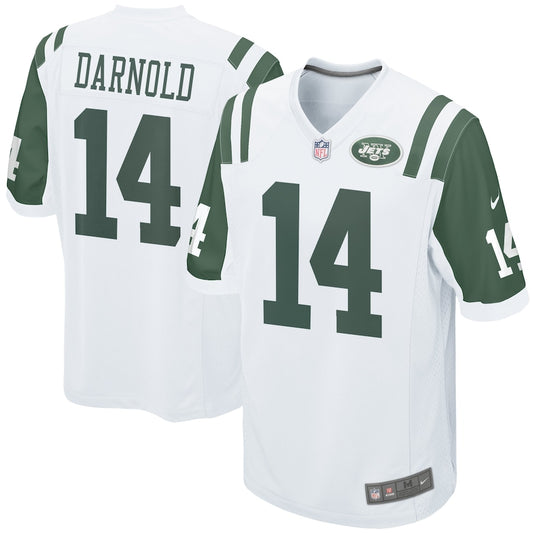 New York Jets Sam Darnold Game White Football Jersey product image
