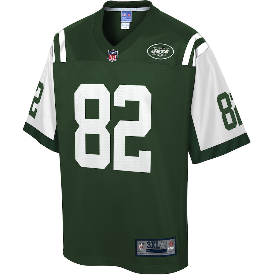 New York Jets Jamison Crowder Pro Line Big & Tall Gotham Green Football Jersey product image