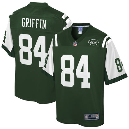 New York Jets Ryan Griffin Pro Line Big & Tall Gotham Green Football Jersey product image