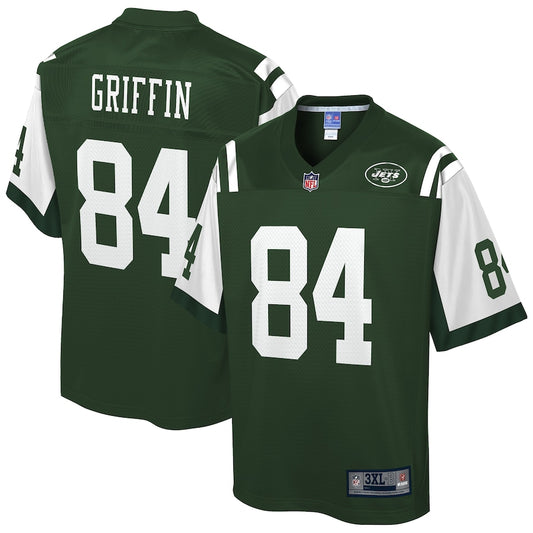 New York Jets Ryan Griffin Pro Line Big & Tall Gotham Green Football Jersey product image