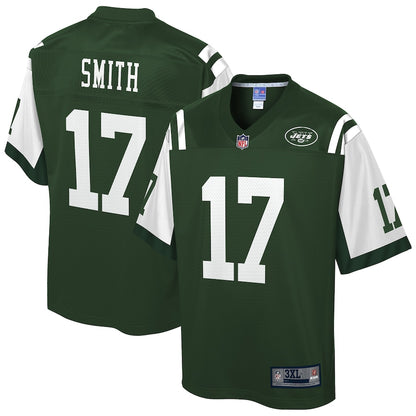 New York Jets Jeff Smith Pro Line Big & Tall Gotham Green Football Jersey product image