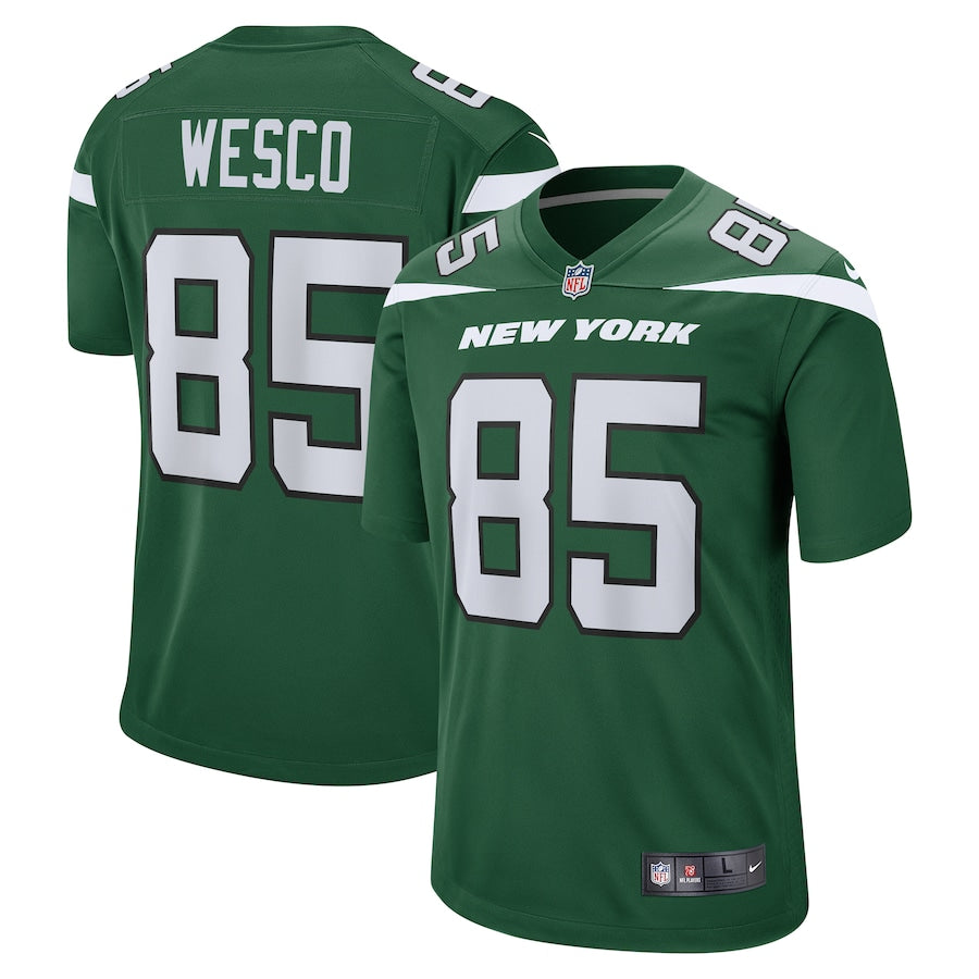 New York Jets Trevon Wesco Game Gotham Green Football Jersey product image