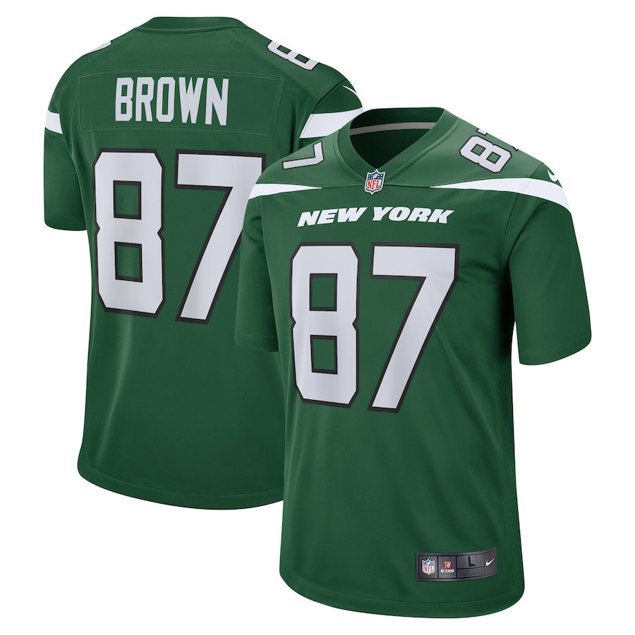 New York Jets Daniel Brown Game Gotham Green Football Jersey product image