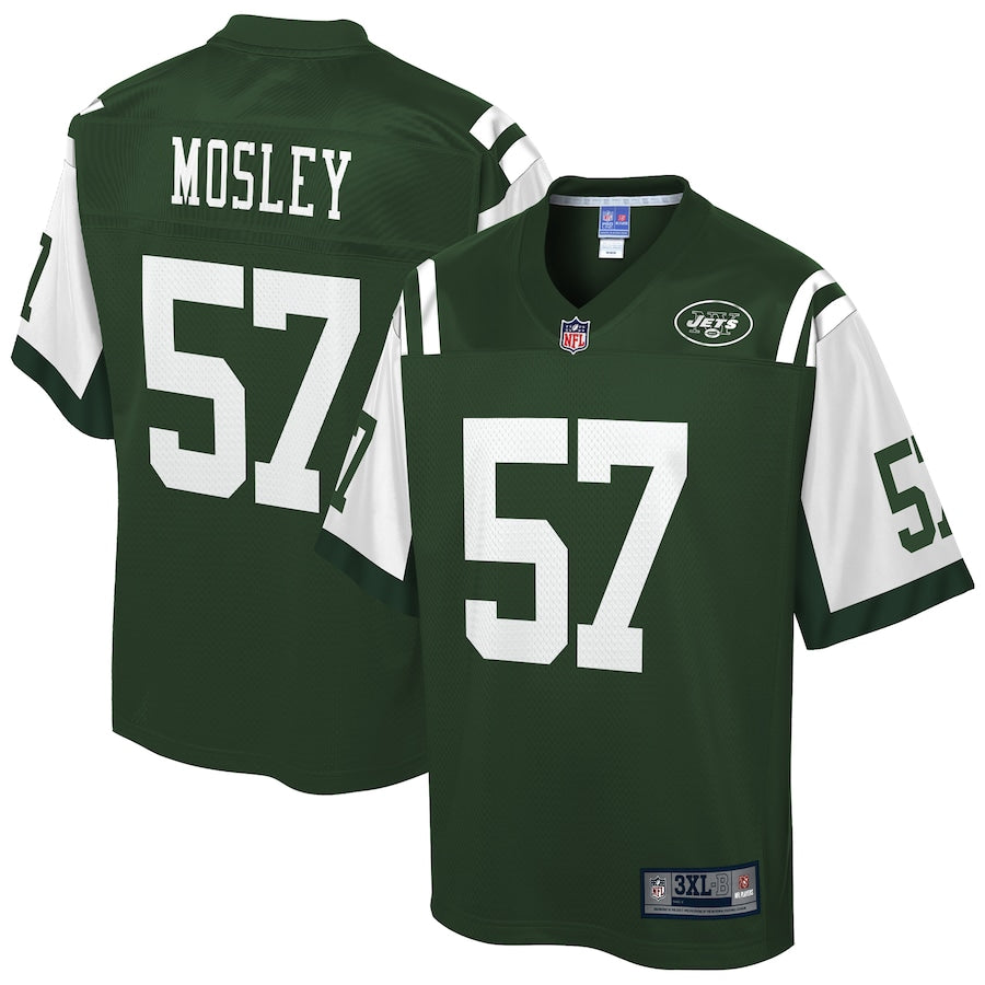 New York Jets C.j. Mosley Pro Line Big & Tall Gotham Green Football Jersey product image