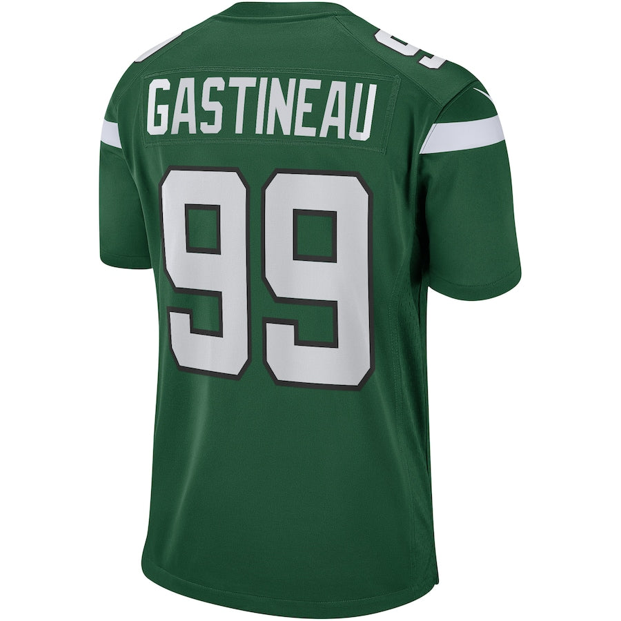 New York Jets Mark Gastineau Game Gotham Green Football Jersey product image