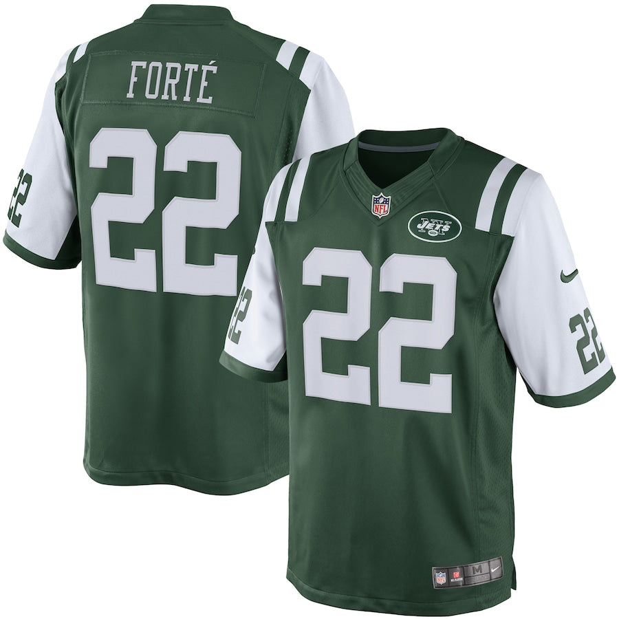 New York Jets Matt Forte Limited Green Football Jersey product image