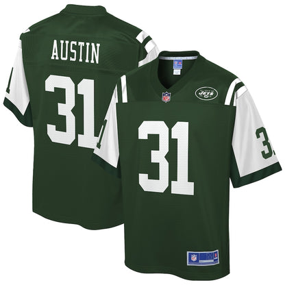 New York Jets Bless Austin Pro Line Gotham Green Football Jersey product image