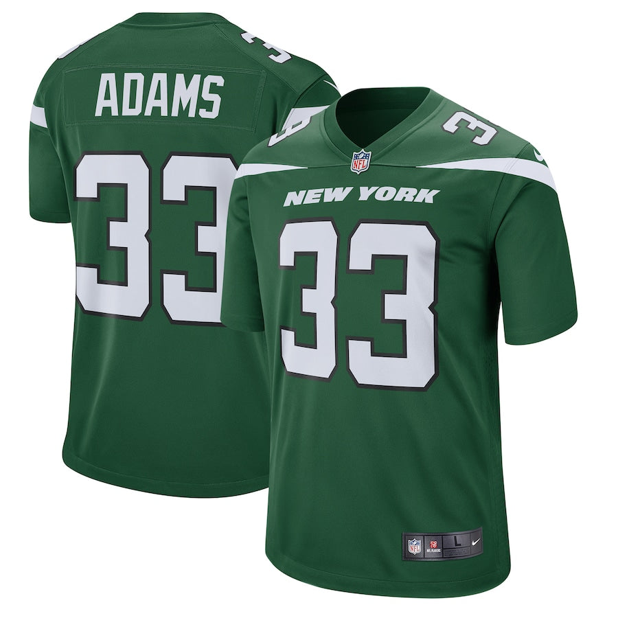 New York Jets Jamal Adams Game Gotham Green Football Jersey product image