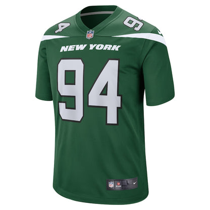 New York Jets Folorunso Fatukasi Game Gotham Green Football Jersey product image