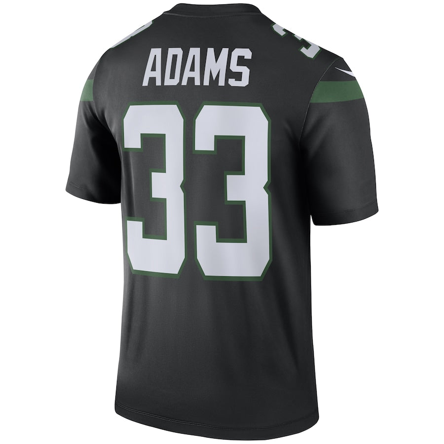 New York Jets Jamal Adams Black Football Jersey product image