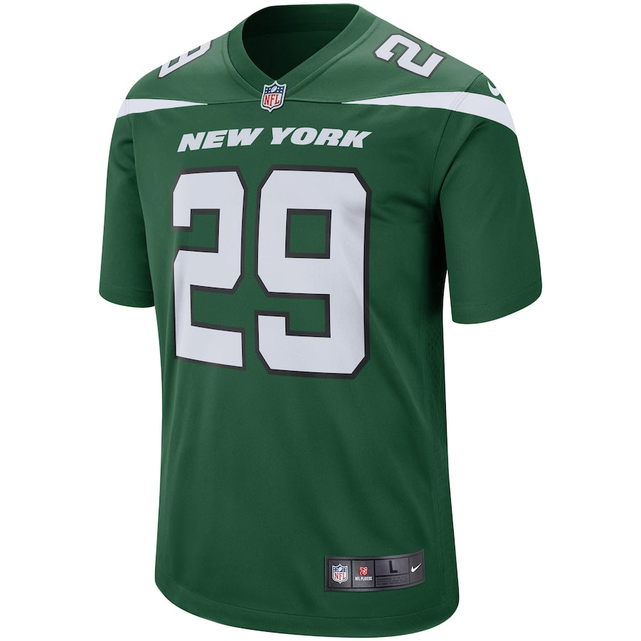 New York Jets Bilal Powell Game Green Football Jersey product image