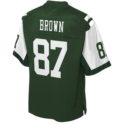 New York Jets Daniel Brown Pro Line Big & Tall Gotham Green Football Jersey product image