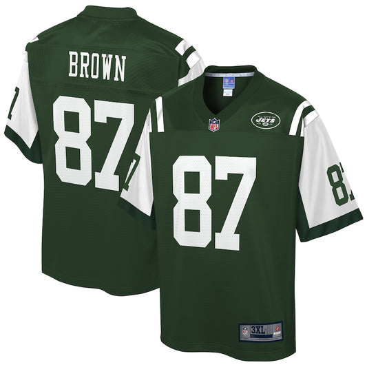 NYJ DB  Pro Line Gotham Green Big Tall Jersey rtj football 200