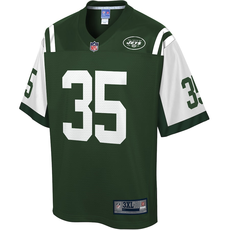 New York Jets Daniel Brown Pro Line Big & Tall Gotham Green Football Jersey product image