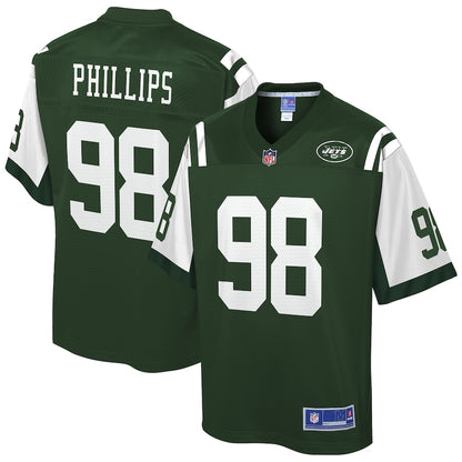 New York Jets Kyle Phillips Pro Line Gotham Green Football Jersey product image