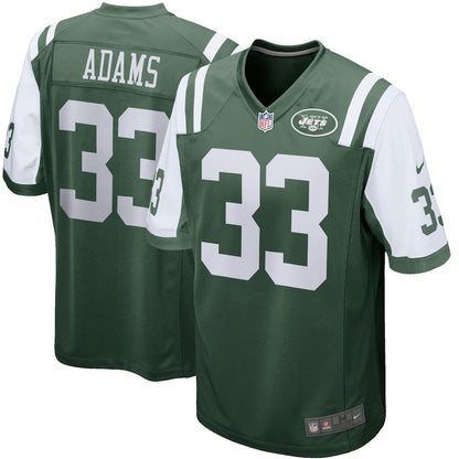New York Jets Jamal Adams Game Green Football Jersey product image
