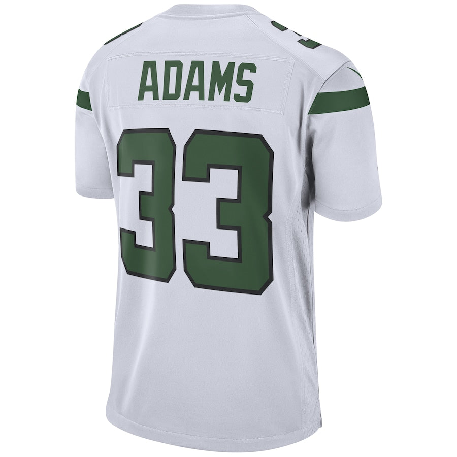New York Jets Jamal Adams Game White Football Jersey product image