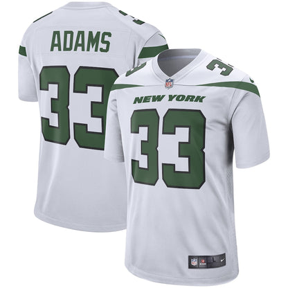 New York Jets Jamal Adams Game White Football Jersey product image