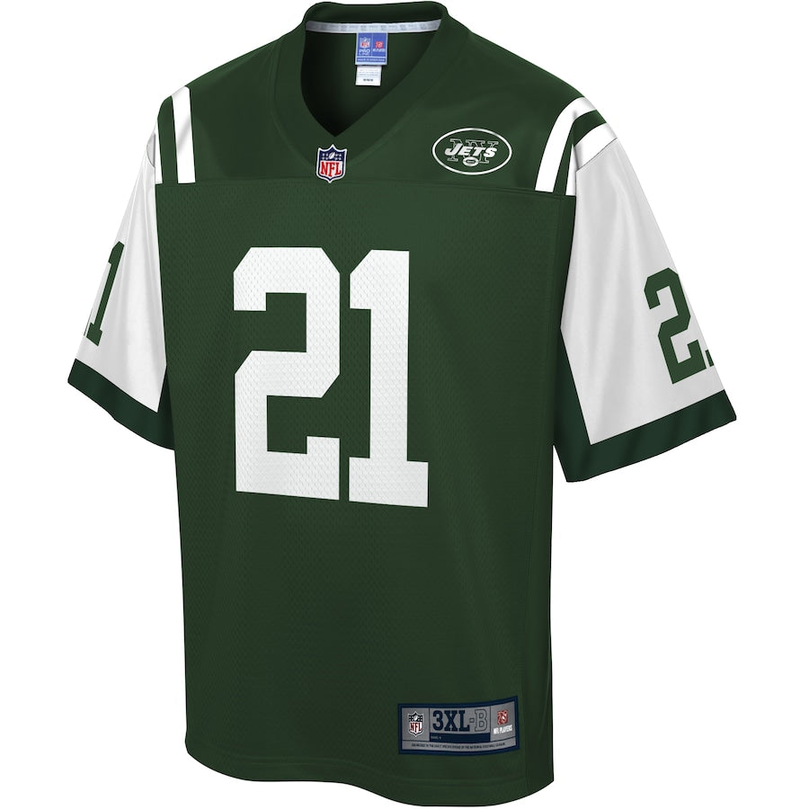 NYJ NH  Pro Line Gotham Green Big Tall Jersey rtj football 178