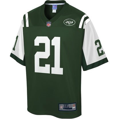 NYJ NH  Pro Line Gotham Green Big Tall Jersey rtj football 178