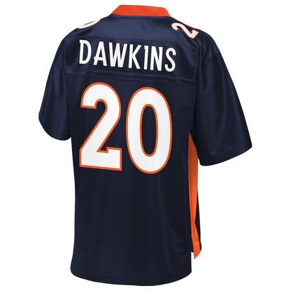 Denver Broncos Brian Dawkins Pro Line Navy Football Jersey product image