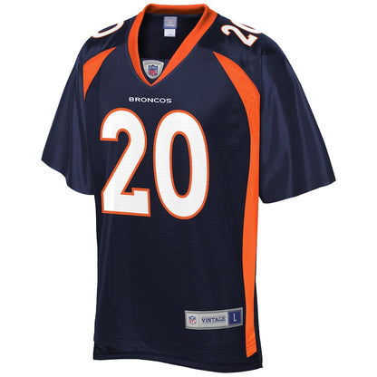 Denver Broncos Brian Dawkins Pro Line Navy Football Jersey product image