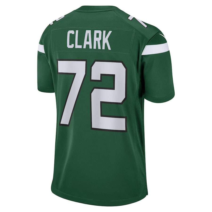New York Jets Cameron Clark Game Gotham Green Football Jersey product image