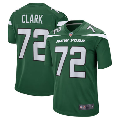 New York Jets Cameron Clark Game Gotham Green Football Jersey product image