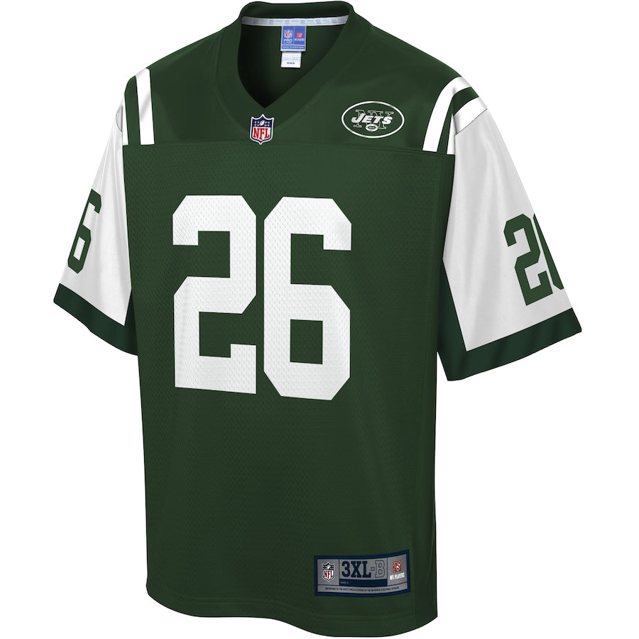 New York Jets Le'veon Bell Pro Line Big & Tall Gotham Green Football Jersey product image
