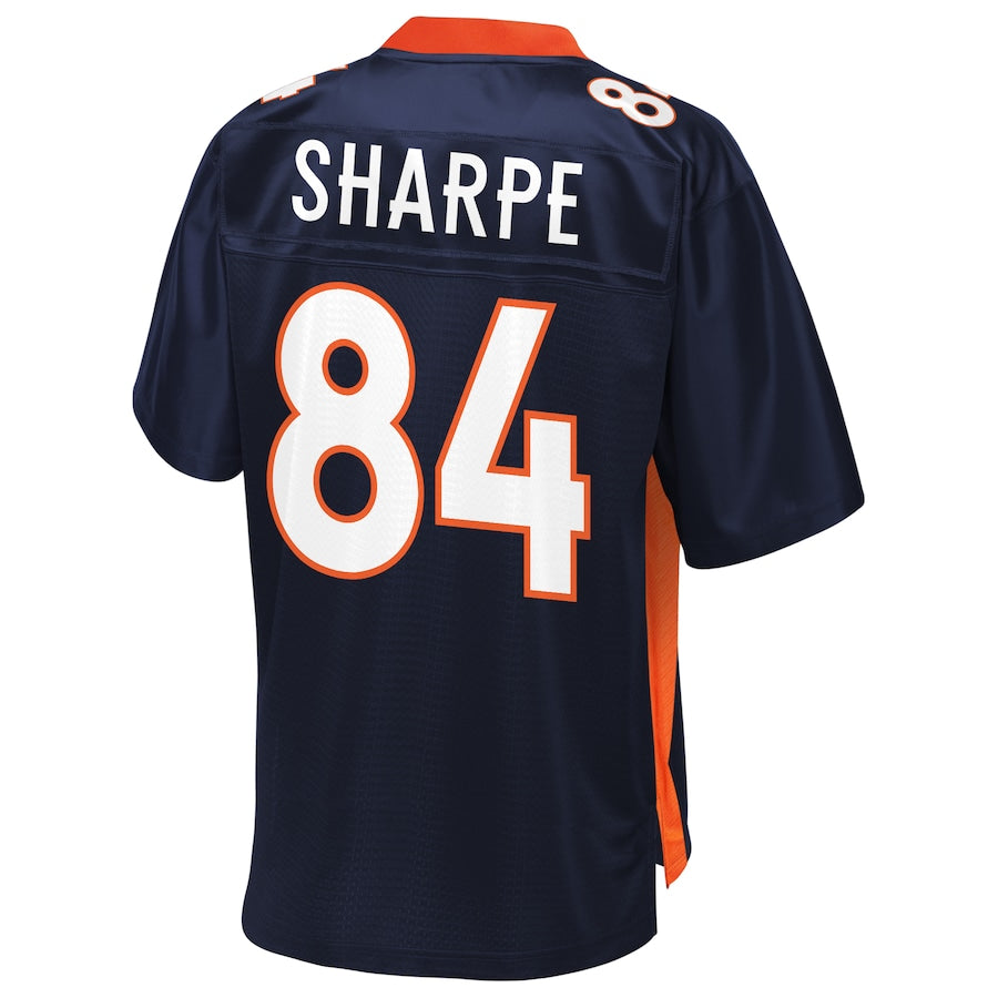 Denver Broncos Shannon Sharpe Pro Line Navy Football Jersey product image