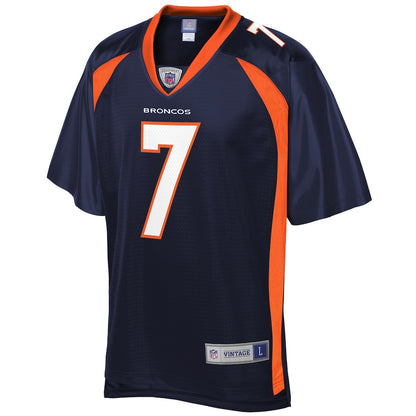Denver Broncos John Elway Pro Line Navy Football Jersey product image