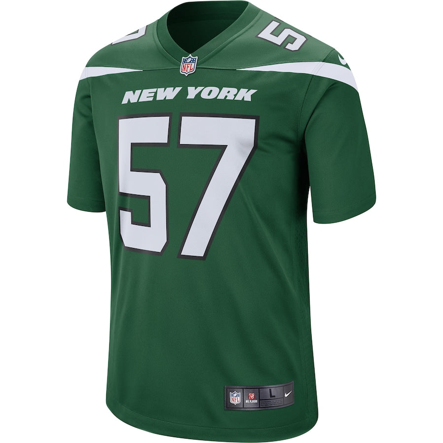 New York Jets C.j. Mosley Game Gotham Green Football Jersey product image