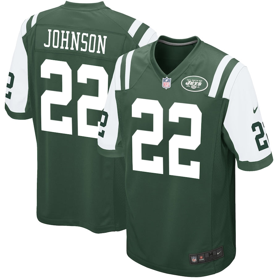New York Jets Trumaine Johnson Game Green Football Jersey product image