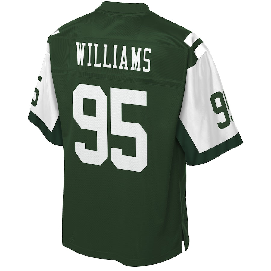 NYJ QW  Pro Line Gotham Green Jersey rtj football 119