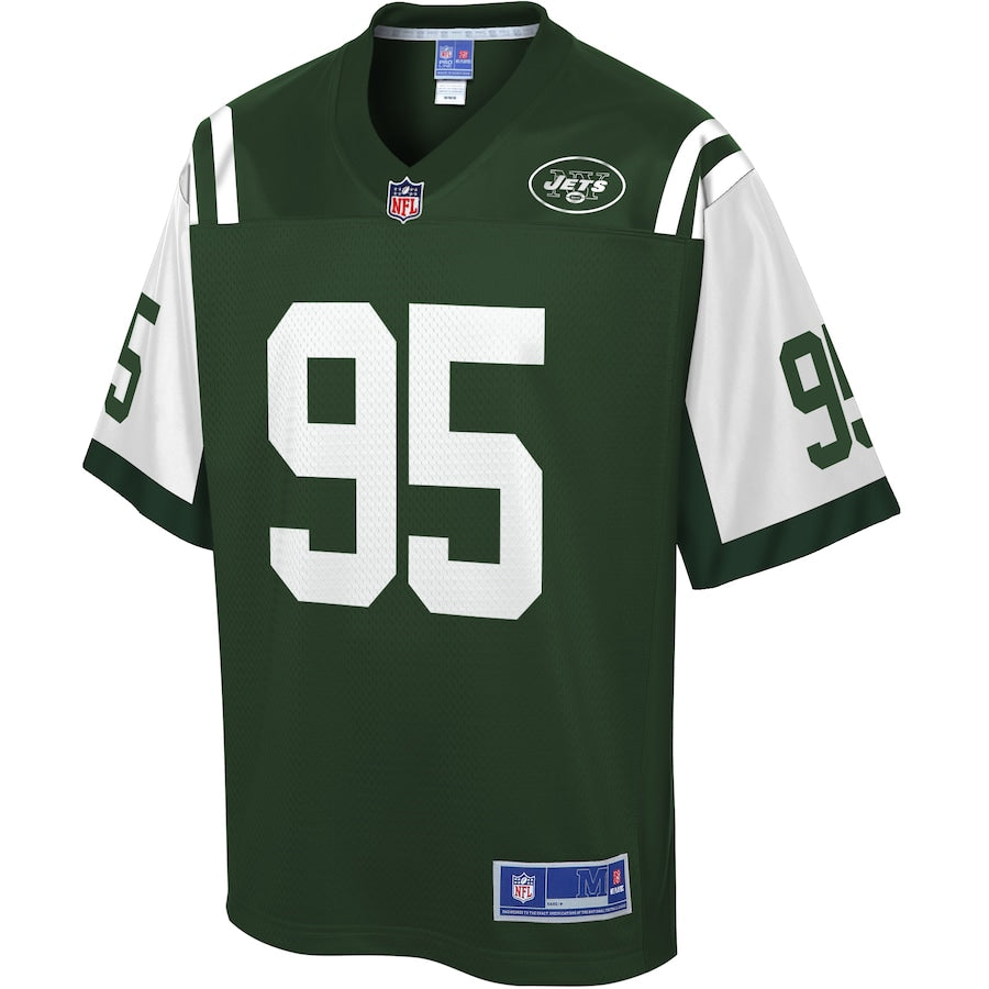 NYJ QW  Pro Line Gotham Green Jersey rtj football 119