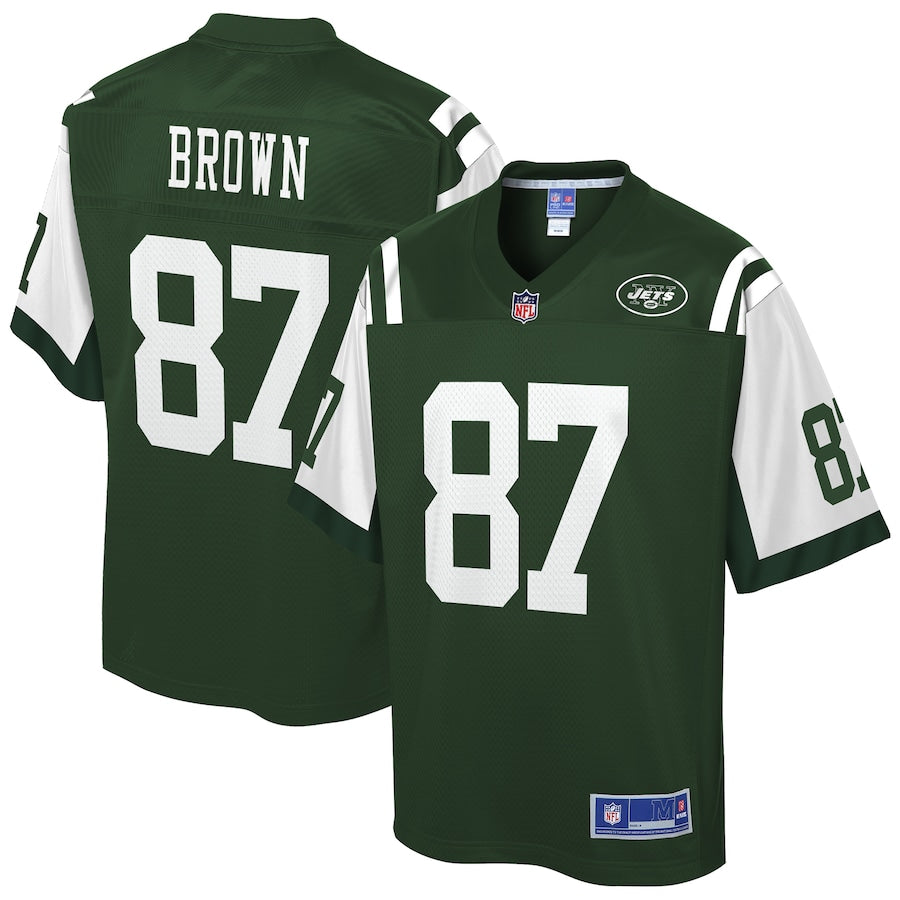 New York Jets Daniel Brown Pro Line Gotham Green Football Jersey product image