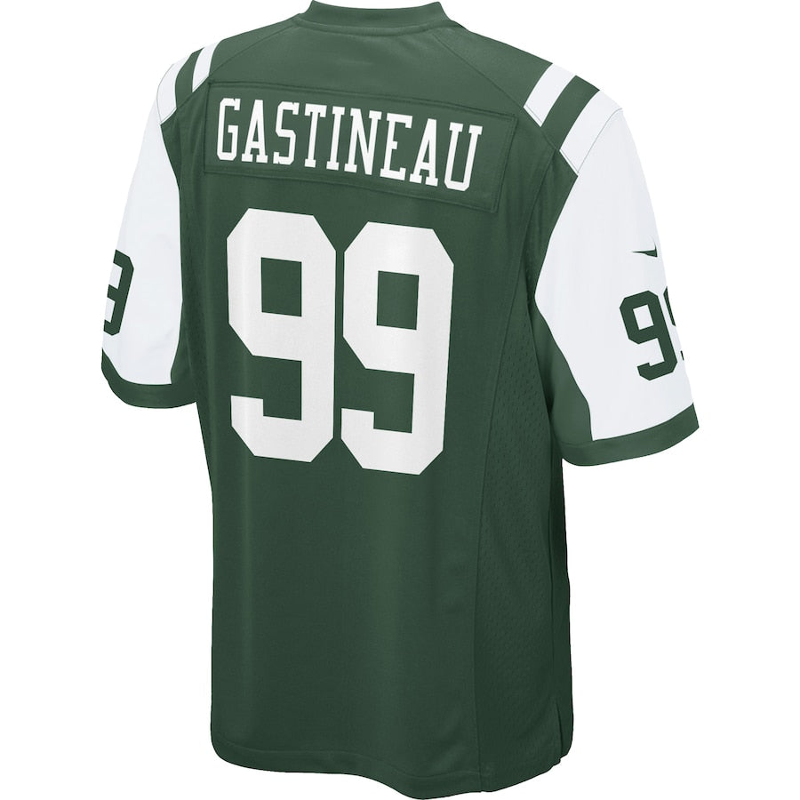New York Jets Mark Gastineau Game Green Football Jersey product image