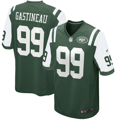 New York Jets Mark Gastineau Game Green Football Jersey product image