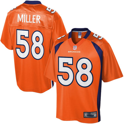 Denver Broncos Von Miller Pro Line Big & Tall Team Color Football Jersey product image