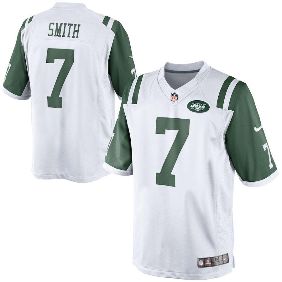New York Jets Geno Smith Limited White Football Jersey product image