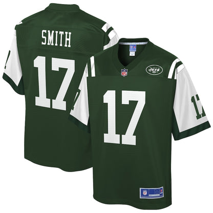 New York Jets Jeff Smith Pro Line Gotham Green Football Jersey product image