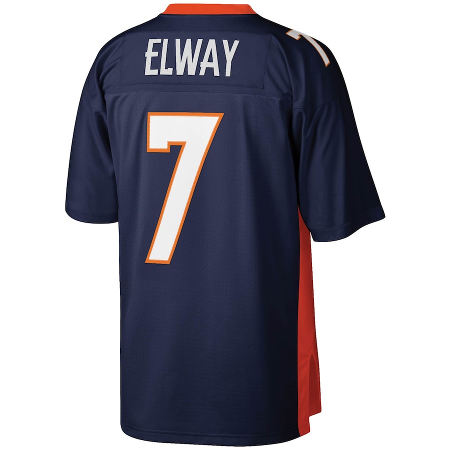 Denver Broncos John Elway Legacy Navy Football Jersey product image