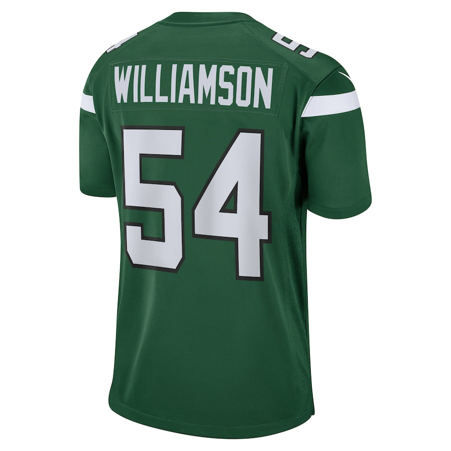New York Jets Avery Williamson Game Gotham Green Football Jersey product image