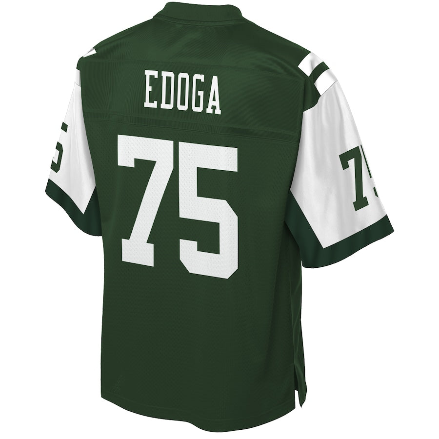 New York Jets Chuma Edoga Pro Line Big & Tall Gotham Green Football Jersey product image