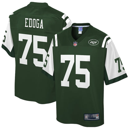 New York Jets Chuma Edoga Pro Line Big & Tall Gotham Green Football Jersey product image