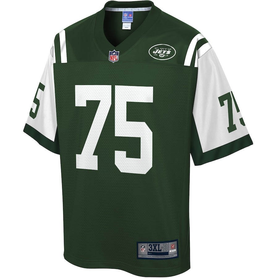 New York Jets Chuma Edoga Pro Line Big & Tall Gotham Green Football Jersey product image